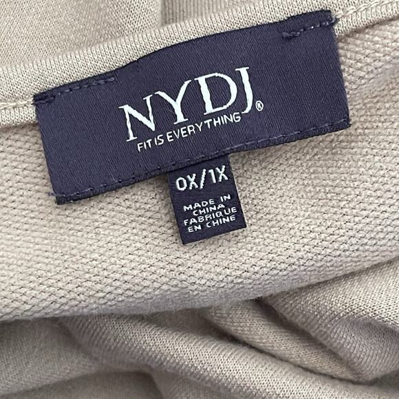 NYDJ Tank Top Tan Sleeveless V-Neck Stretch Size 0X 1X - Picture 3 of 5